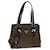 PRADA Tote Bag Nylon Khaki Dark Brown Auth 75333  ref.1398798