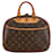 Louis Vuitton Trouville Brown Cloth  ref.1398839