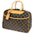 Louis Vuitton Deauville Preto Lona  ref.1398957