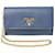 Prada Saffiano Blue Leather  ref.1399316