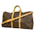 Louis Vuitton Keepall Bandouliere 55 Brown Cloth  ref.1399389