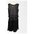 Vestido de lino negro Krizia - vista 2