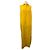 Autre Marque Vestido sin mangas amarillo Parah con botones