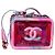 Chanel Piccola Borsa Vanity Rosa in Pelle di Vitello