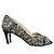 JB Martin Pumps Schwarz Weiß Textil und Leder Größe 40