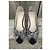 JB Martin Pumps Schwarz Weiß Textil und Leder Größe 40 - Ansicht 3