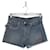 Zadig & Voltaire Cotton mini shorts Blue  ref.1399670
