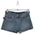 Zadig & Voltaire Cotton mini shorts Blue  ref.1399681