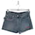 Zadig & Voltaire Cotton mini shorts Blue  ref.1399682