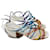 Chloé CHLOE Sandales T. ca 34 Cuir Multicolore  ref.1399687
