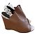 Sandali BALENCIAGA T.EU 35 Pelle Cammello - vista 8