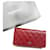 Timeless CHANEL  Wallets T.  leather Red  ref.1399692