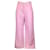 Autre Marque Marni Pink Logo Embroidered Cotton Pants  ref.1399732