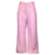 Autre Marque Pantalones de algodón con logo bordado en rosa de Marni  ref.1399735