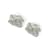 Boucles d’oreilles Chanel Silvery Metal  ref.1399854