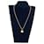 Collier DIOR Golden Metal  ref.1399893