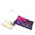 Pochettes LOUIS VUITTON Pink Cloth  ref.1399926