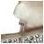 Re-Edition Riedizione Prada impreziosita da cristalli 2000 Borsa in Raso Crema Argento Metallico - vista 9