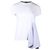 Stella Mc Cartney Camiseta con panel de rayas de algodón blanco de Stella McCartney