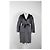 Abrigo reversible Max Mara Lilia en cachemir gris y negro - vista 6