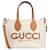 Gucci Mini sac cabas avec imprimé Gucci Beige Coton Marron  ref.1400024