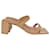 By Far Tanya Sandals in Beige Patent calf leather Leather Pony-style calfskin  ref.1400033