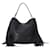 Borsa hobo Prada Cervo Fringe in pelle Vitello Daino nera Nero  ref.1400041