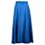 Falda midi circular Sportmax de algodón azul - vista 3