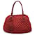 Ermanno Scervino Red Raffia and Leather Tote Shoulder Bag Synthetic  ref.1400104