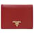 Prada Vitello Move Bifold Wallet  Leather Short Wallet IMV204 2EZZ F0D1700 in good condition  ref.1400141