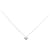 Tiffany & Co Platinum Flower Bezel Necklace Metal Necklace in Good condition  ref.1400194