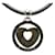 Bulgari Bvlgari 18k Colar de metal com gargantilha Tondo Heart em ouro em bom estado  ref.1400212