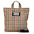 Burberry House Check Canvas Tote Bag Sac cabas en toile en excellent état  ref.1400213