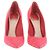 Dior Absätze T.EU 40 Leder Pink - Ansicht 4