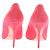 Dior Absätze T.EU 40 Leder Pink - Ansicht 5