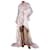 Gucci Robe longue à volants fleuris en soie multicolore - taille UK 6  ref.1400290