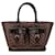 Louis Vuitton Brown Damier Ebene Manosque GM Marrone Pelle Tela Vitello simile a un vitello  ref.1400390