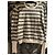 Chanel Kaschmir Pullover und Hose Set mit Kettenmuster Schwarz Beige - Ansicht 2