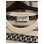 Chanel Kaschmir Pullover und Hose Set mit Kettenmuster Schwarz Beige - Ansicht 3