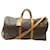 Louis Vuitton Keepall Travel Bag 60 MONOGRAMA TELA CROSSBODY M41412 Marrom Couro  ref.1400421