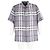 Camicia Burberry Bethnal Check in seta grigia Grigio - vista 4