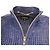 Giacca frontale testurizzata Escada in pelle blu navy - vista 2