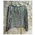 Blusa Dior in seta con paillettes e perle metalliche argento - vista 8