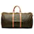 Louis Vuitton Keepall 55 Brown Cloth  ref.1400908