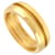 Tiffany & Co Grooved Dourado Ouro amarelo  ref.1400931