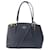 Coach Navy blue Leather  ref.1400994