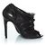 DOLCE & GABBANA, Botines Keira de tul Negro - vista 4