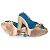 Dsquared2, Blauer Wildlederpumps mit Candy-Details - Ansicht 7