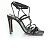 IRO, Schwarze Riemensandalen aus Leder - Ansicht 4