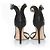 Giuseppe Zanotti, Python-Sandalen in Schwarz - Ansicht 3